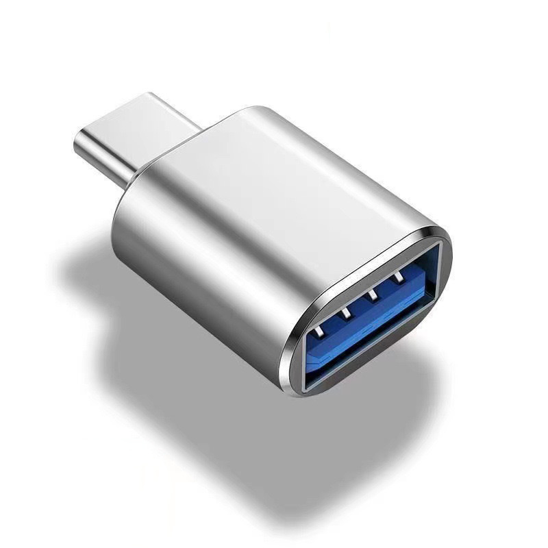 Silver USB-C Adapter
